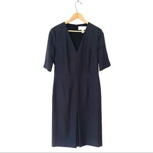 Hugo Boss | Dark Gray Herringbone Dress